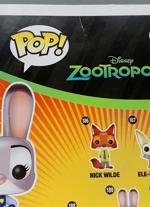 189 Judy Hopps - Disney Zootopia - Funko POP - Box Damaged