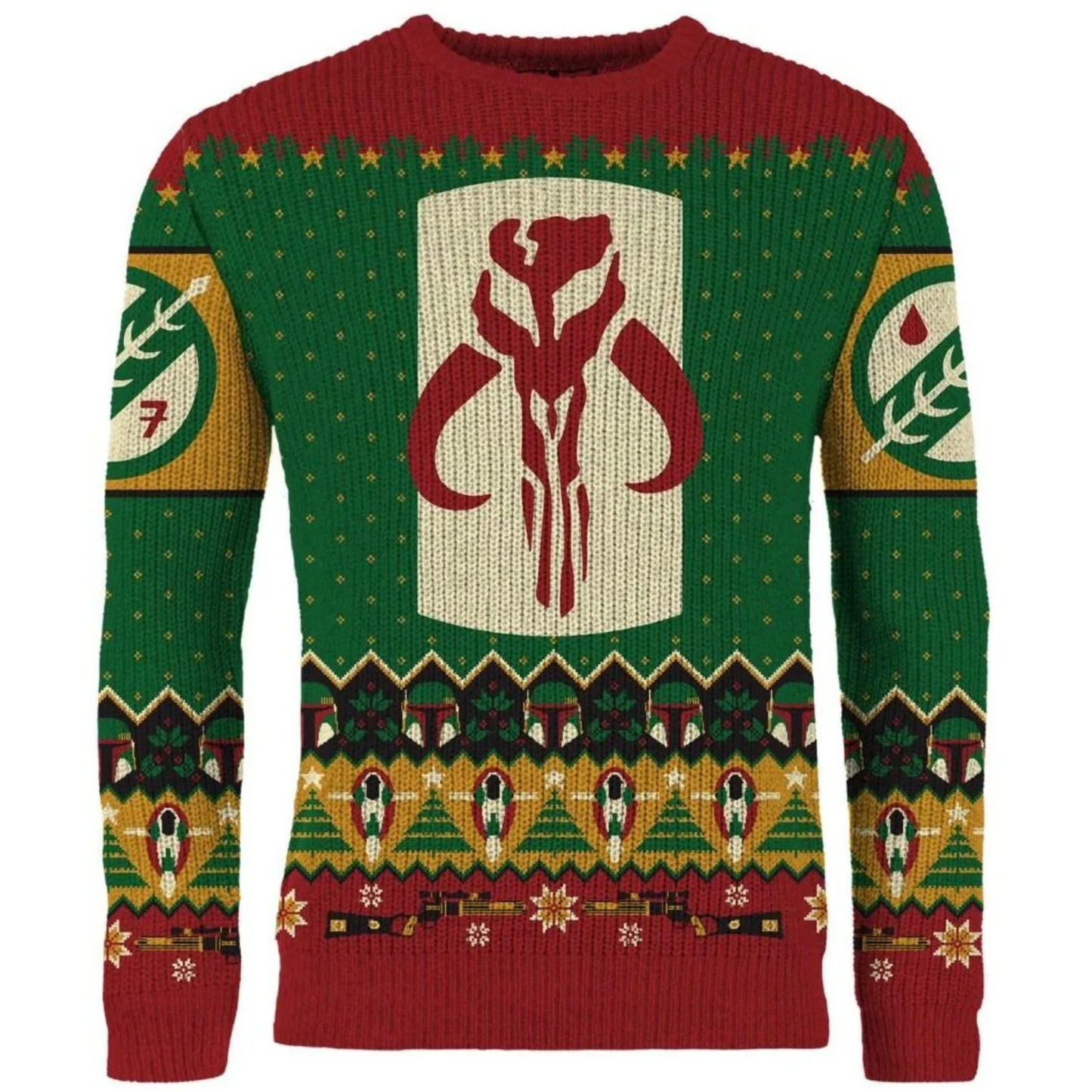 Star Wars Boba Fett Christmas Jumper (Size XXXL)