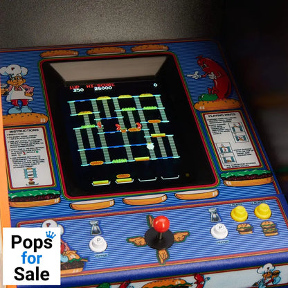 Burger Time Quarter Arcade Machine 44 cm