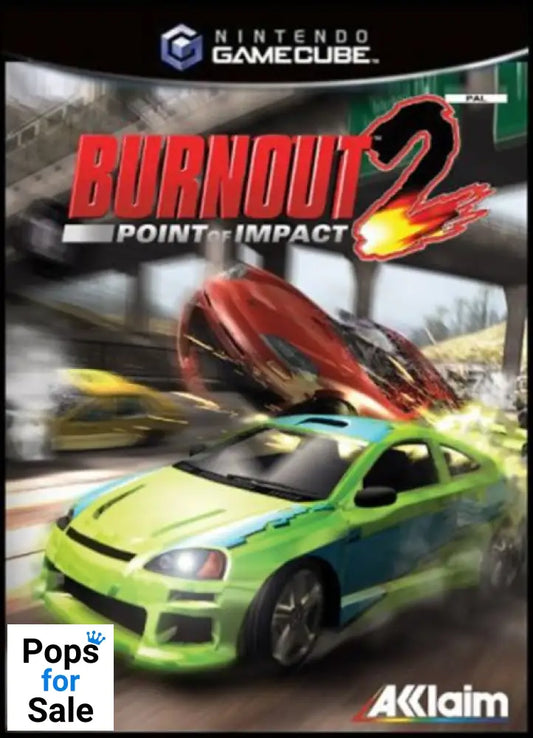 Burnout 2: Point of Impact for Nintendo Gamecube [No Man]