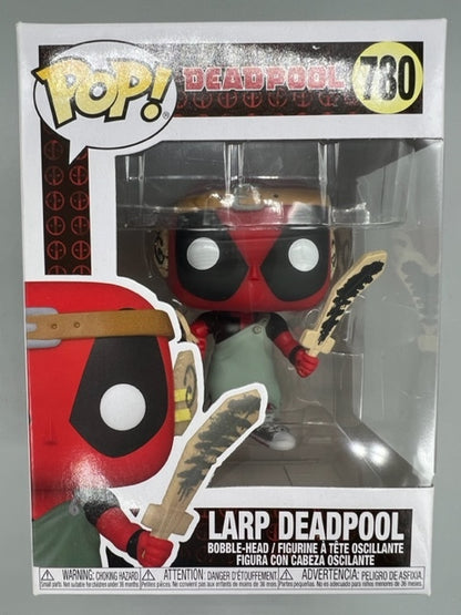 #780 LARP Deadpool - Marvel - Box Damaged Funko POP