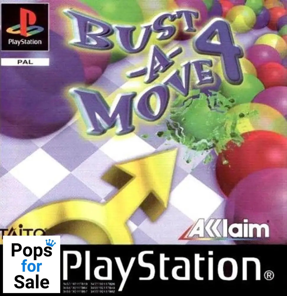 Bust A Move 4 - Playstation - PAL