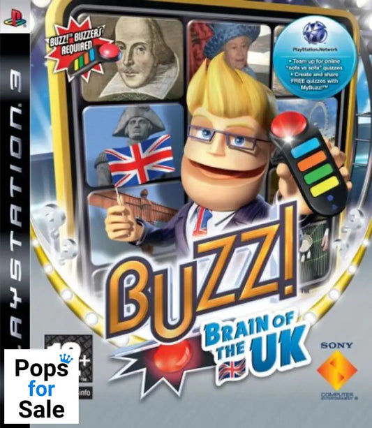 Buzz! Brain of the UK for Playstation 3