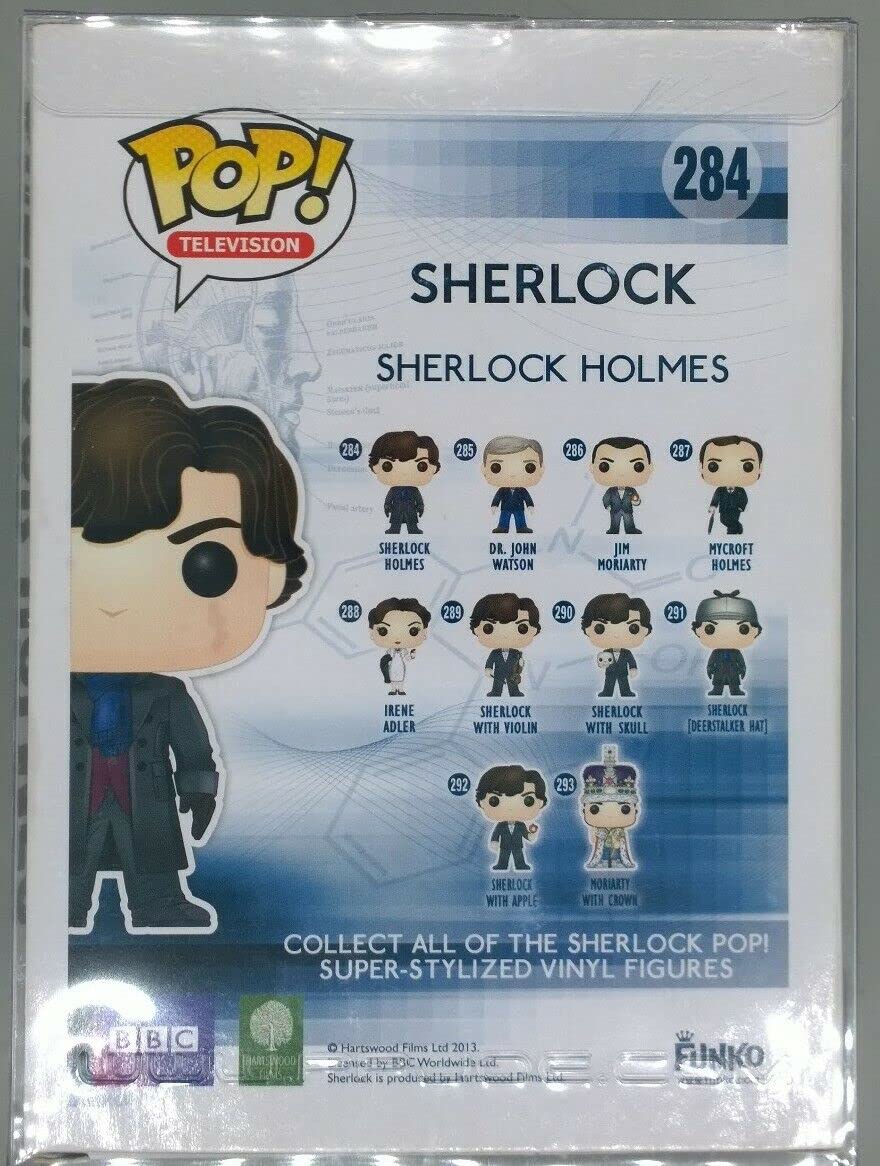 284 Sherlock Holmes - Sherlock - Box Damaged Funko POP