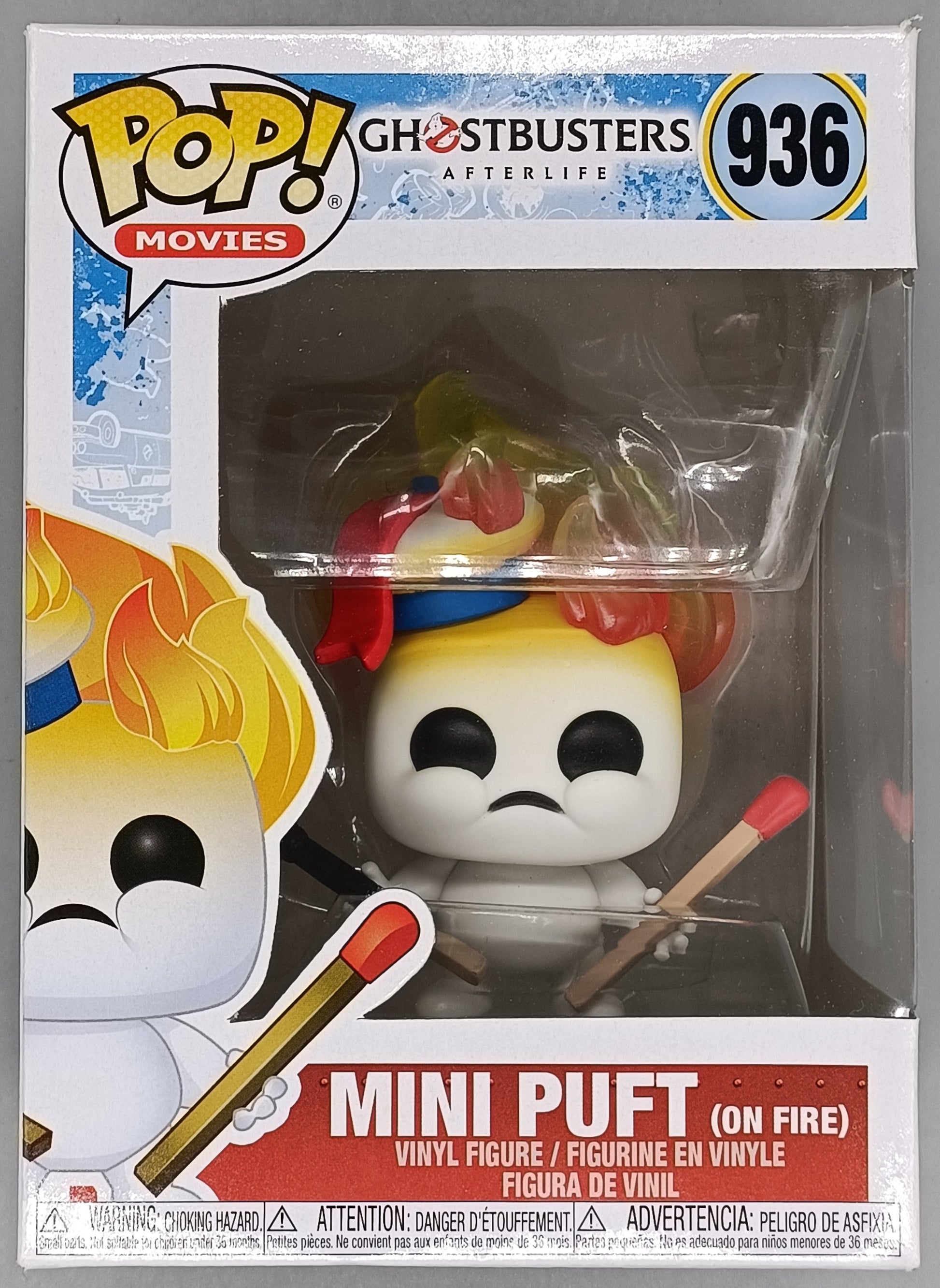 936 Mini Puft (on Fire) Ghostbusters Afterlife Funko POP
