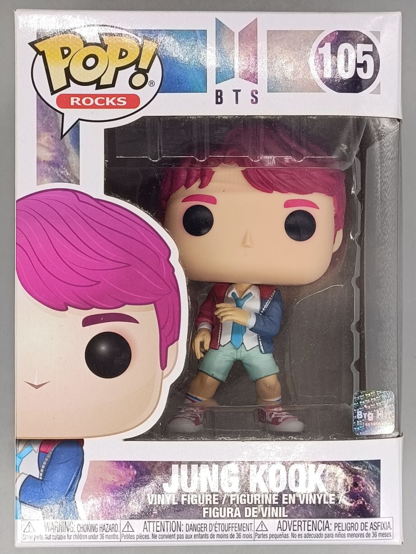 105 Jung Kook - BTS - Rocks - Funko POP - Box Damaged