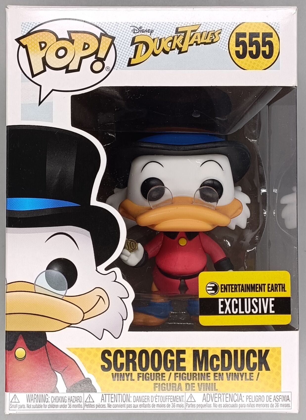 555 Scrooge McDuck (Red Coat) - Disney DuckTales Funko POP