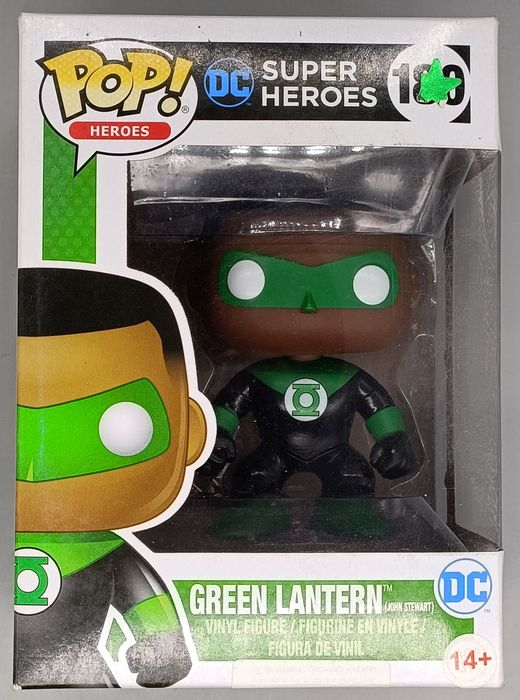 #180 Green Lantern (John Stewart) - DC Super H - Box Damaged Funko POP