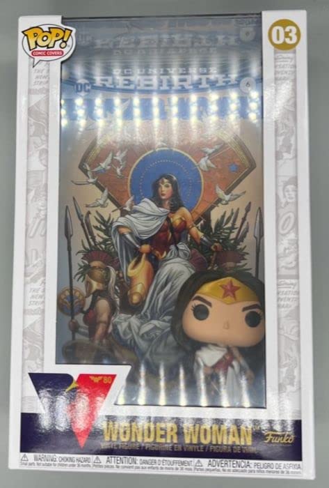 03 Wonder Woman - Comic Covers (DC) - Funko POP - Box Damaged