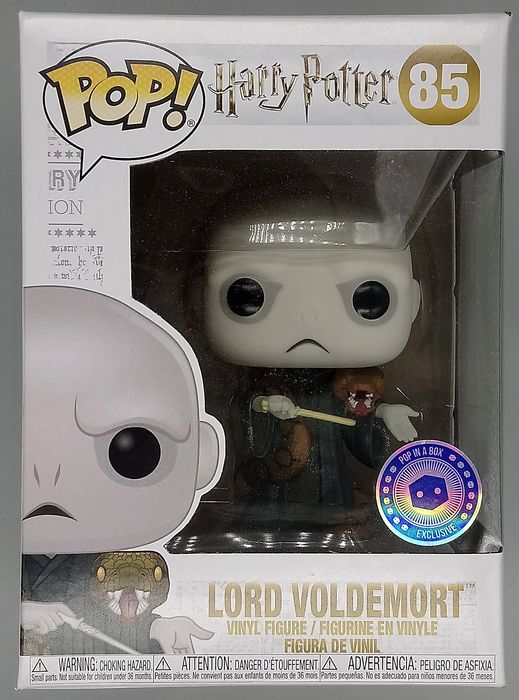 85 Lord Voldemort (w/ Nagini) Harry Potter - Box Damaged Funko POP