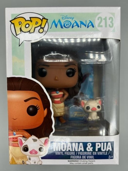 #213 Moana & Pua - Disney Moana - Box Damaged Funko POP