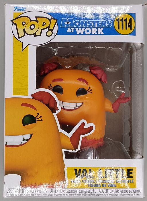 #1114 Val Little - Disney Monsters at Work - Box Damaged Funko POP