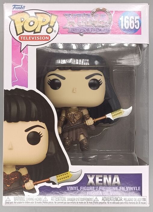 1665 Xena with Spear - Xena: Warrior Princess Funko POP - Brand New