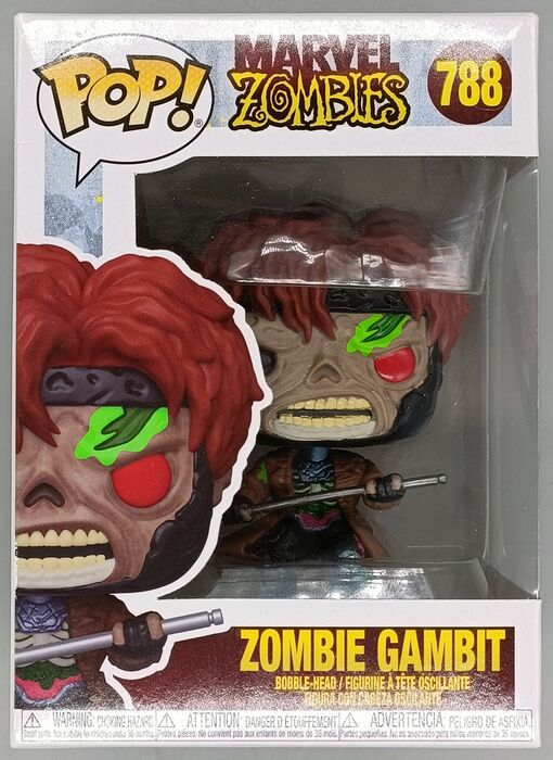 788 Zombie Gambit - Marvel Funko POP - Box Damaged