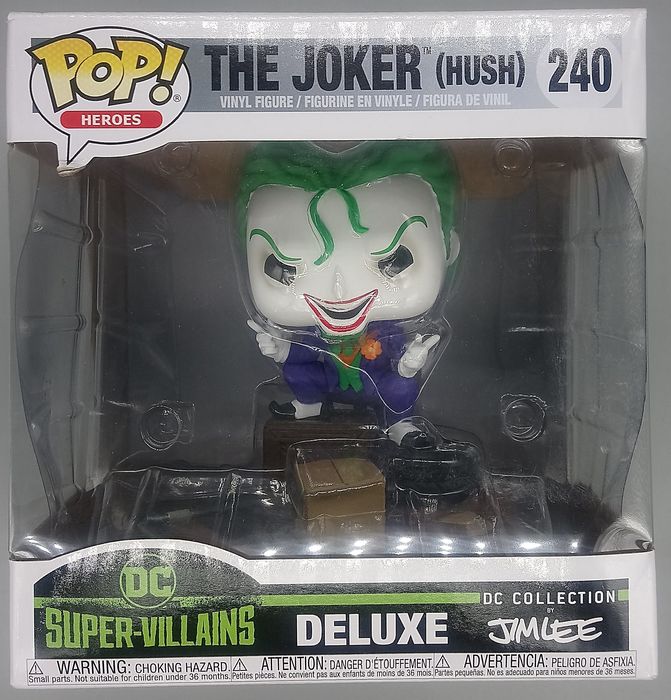 #240 The Joker (Hush) - Deluxe - DC Collection - Box Damaged Funko POP