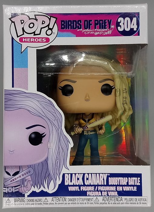 #304 Black Canary (Boobytrap Battle) DC Birds of Prey Box Damaged Funko POP