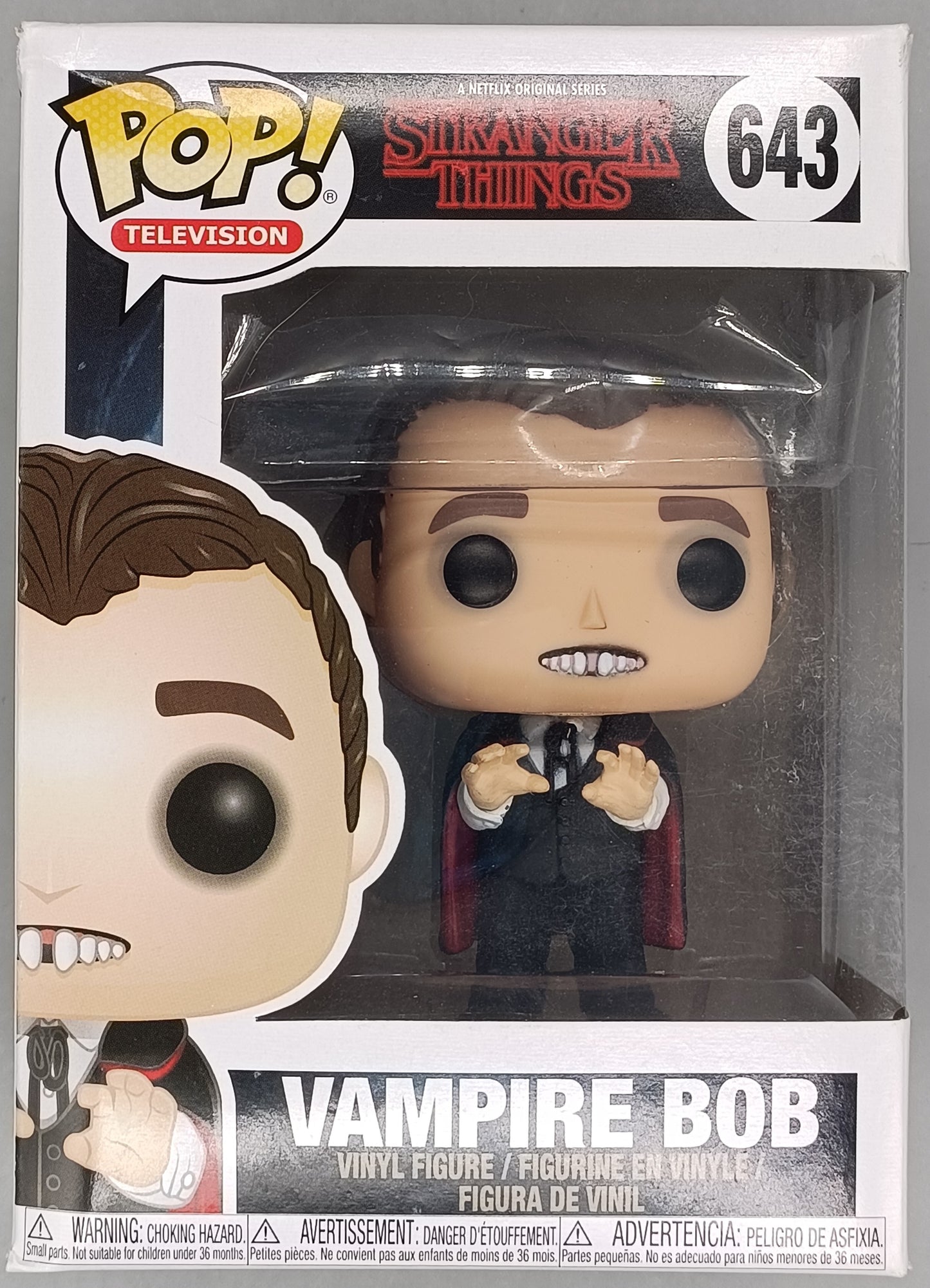 #643 Vampire Bob - Stranger Things - Box Damaged Funko POP