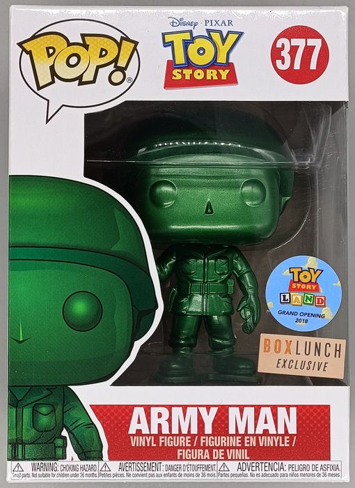 #377 Army Man - Metallic - Disney Toy Story 2018 Opening Funko POP