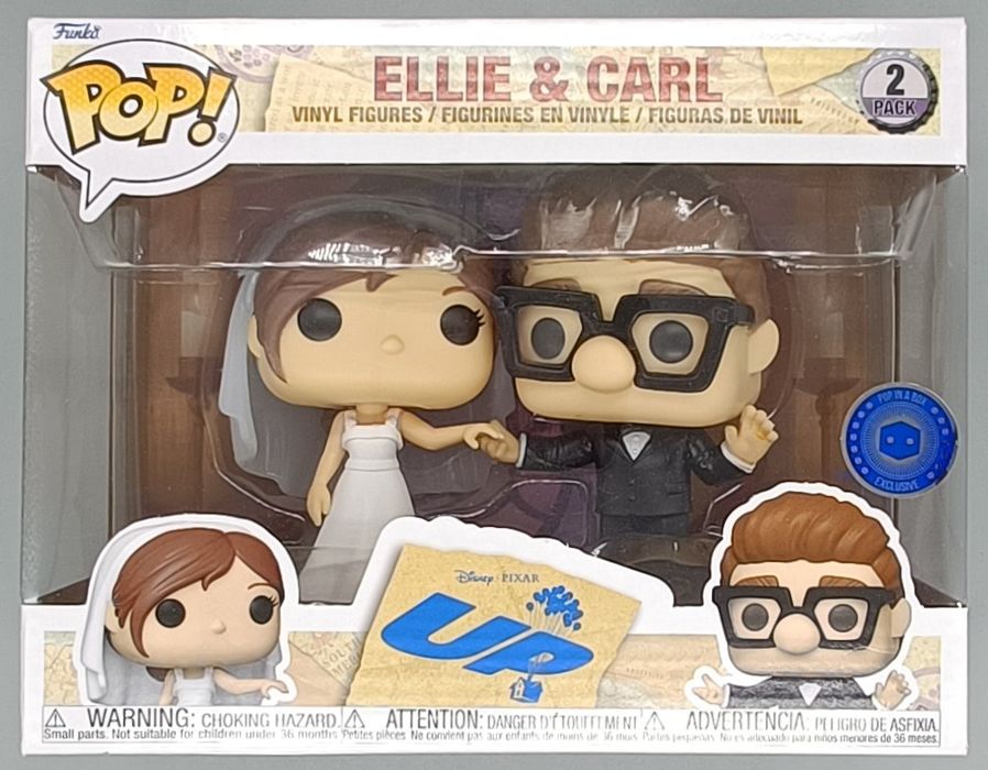 Ellie & Carl (Wedding) - Disney UP! Funko POP
