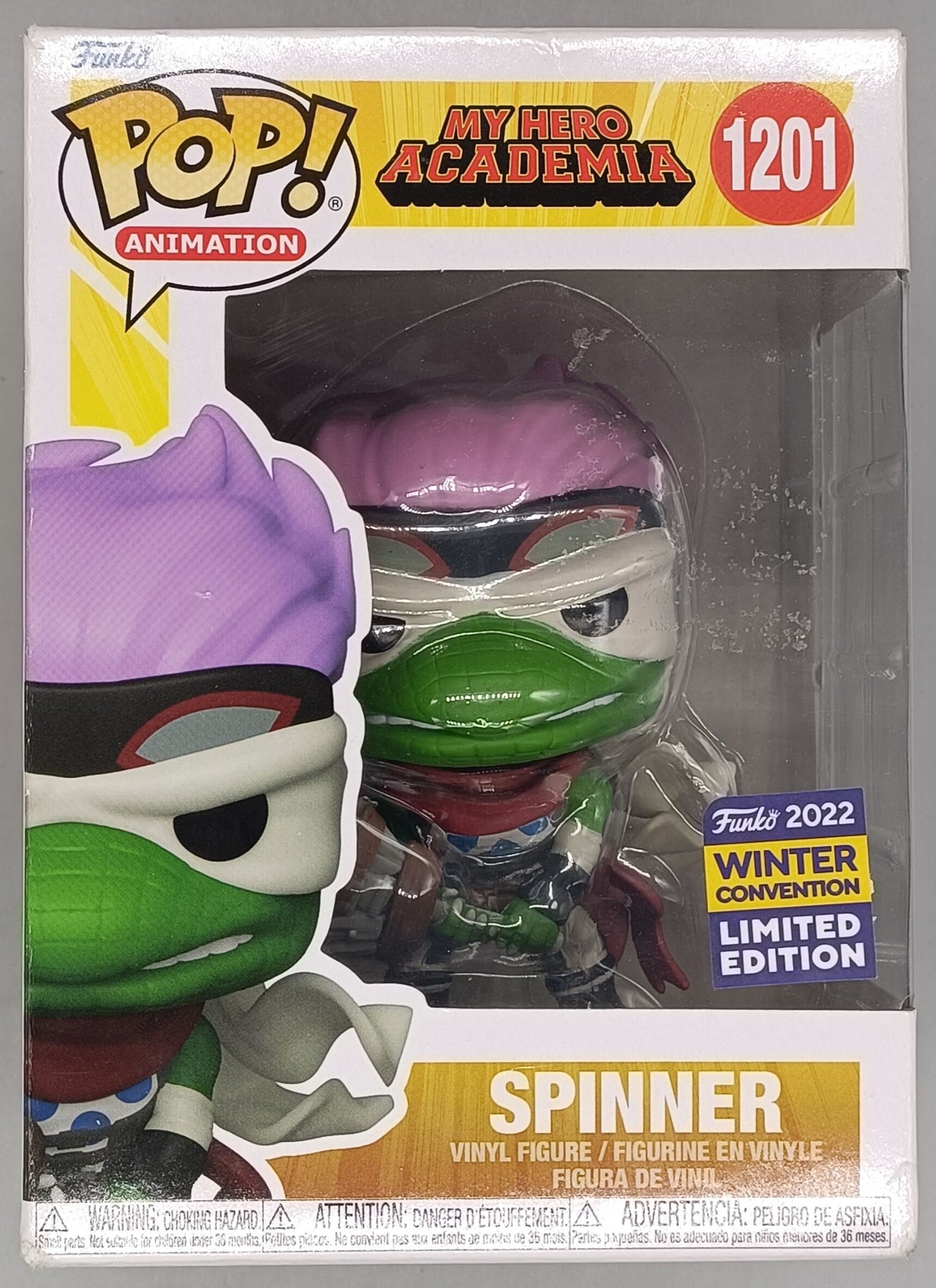 1201 Spinner - My Hero Academia - 2022 Con - Box Damaged Funko POP