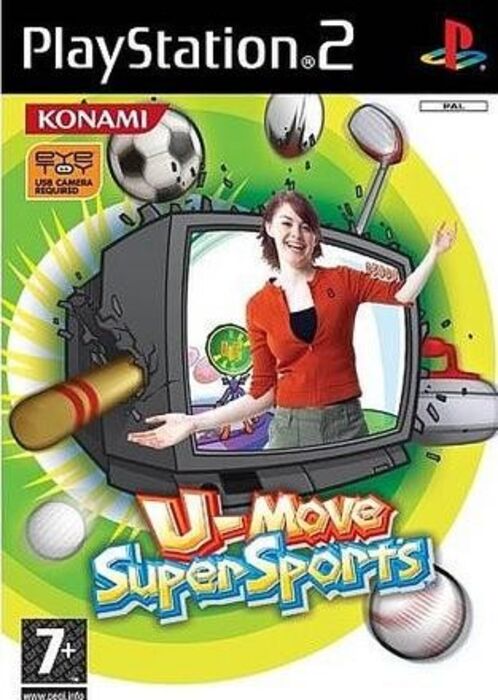 U Move Super Sports for Sony Playstation 2 - [Just Disc]