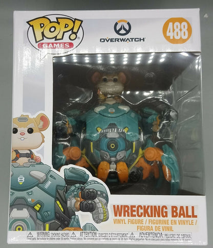 #488 Wrecking Ball - 6 Inch - Overwatch Funko POP
