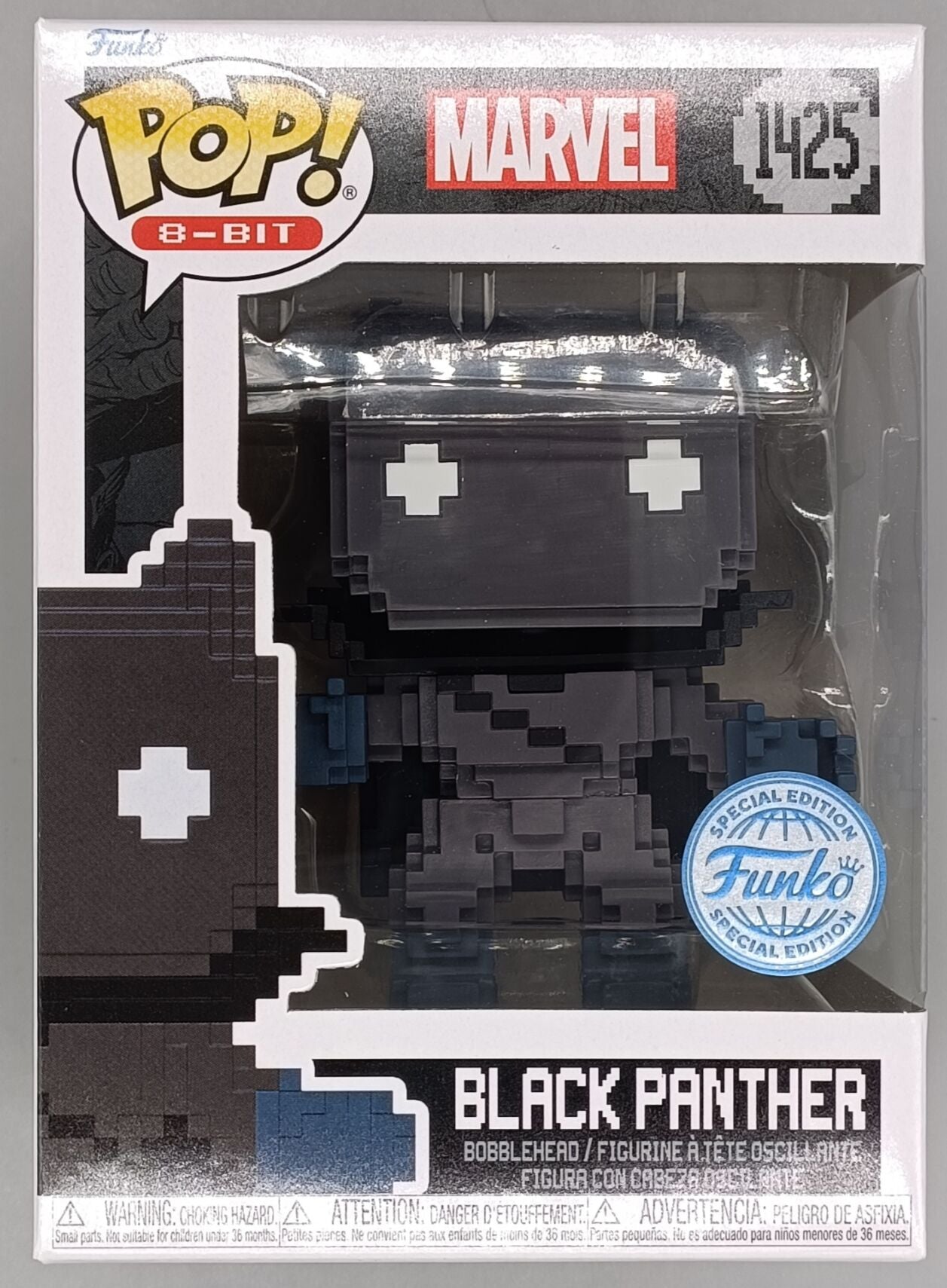 1425 Black Panther (8-Bit) - Marvel Funko POP - Brand New