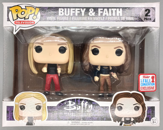 [2 Pack] Buffy & Faith - Buffy The Vampire Slayer - Box Damaged Funko POP