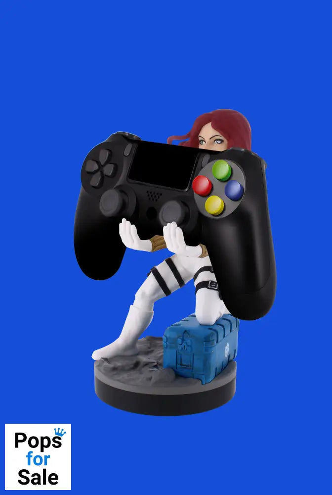 Cable Guy Black Widow White Suit - Marvel Cable Guys