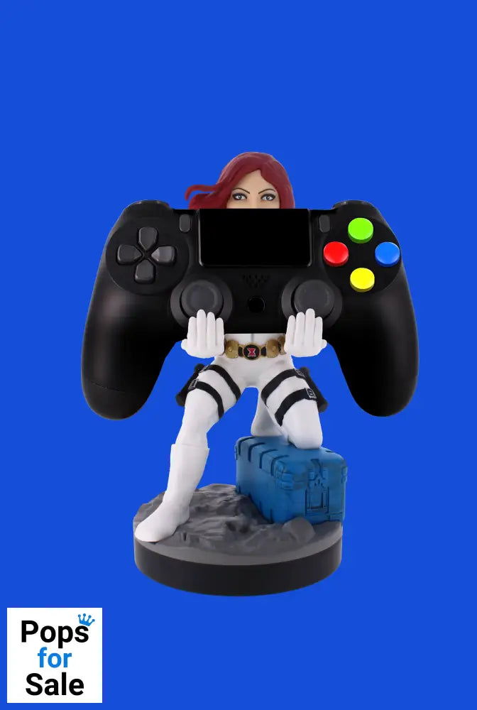 Cable Guy Black Widow White Suit - Marvel Cable Guys