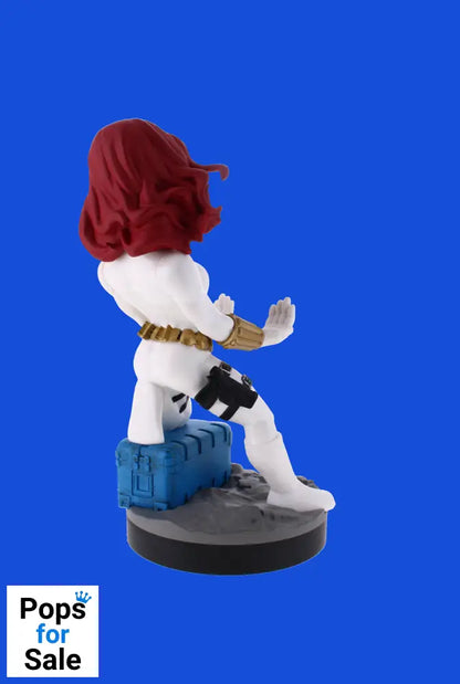 Cable Guy Black Widow White Suit - Marvel Cable Guys