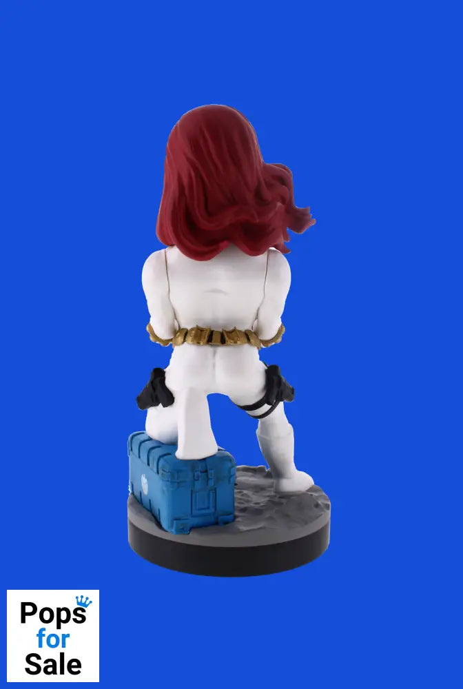 Cable Guy Black Widow White Suit - Marvel Cable Guys