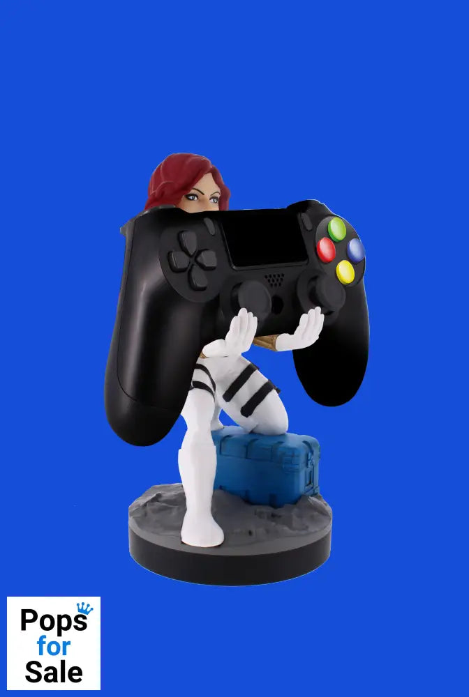 Cable Guy Black Widow White Suit - Marvel Cable Guys