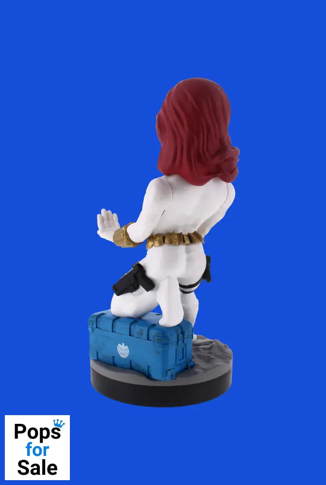 Cable Guy Black Widow White Suit - Marvel Cable Guys