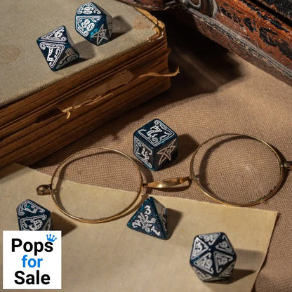 Call of Cthulhu Dice Set Abyssal & White (7)