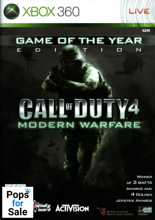 Call of Duty 4: Modern Warfare Game of the Year Edition for Microsoft Xbox 360