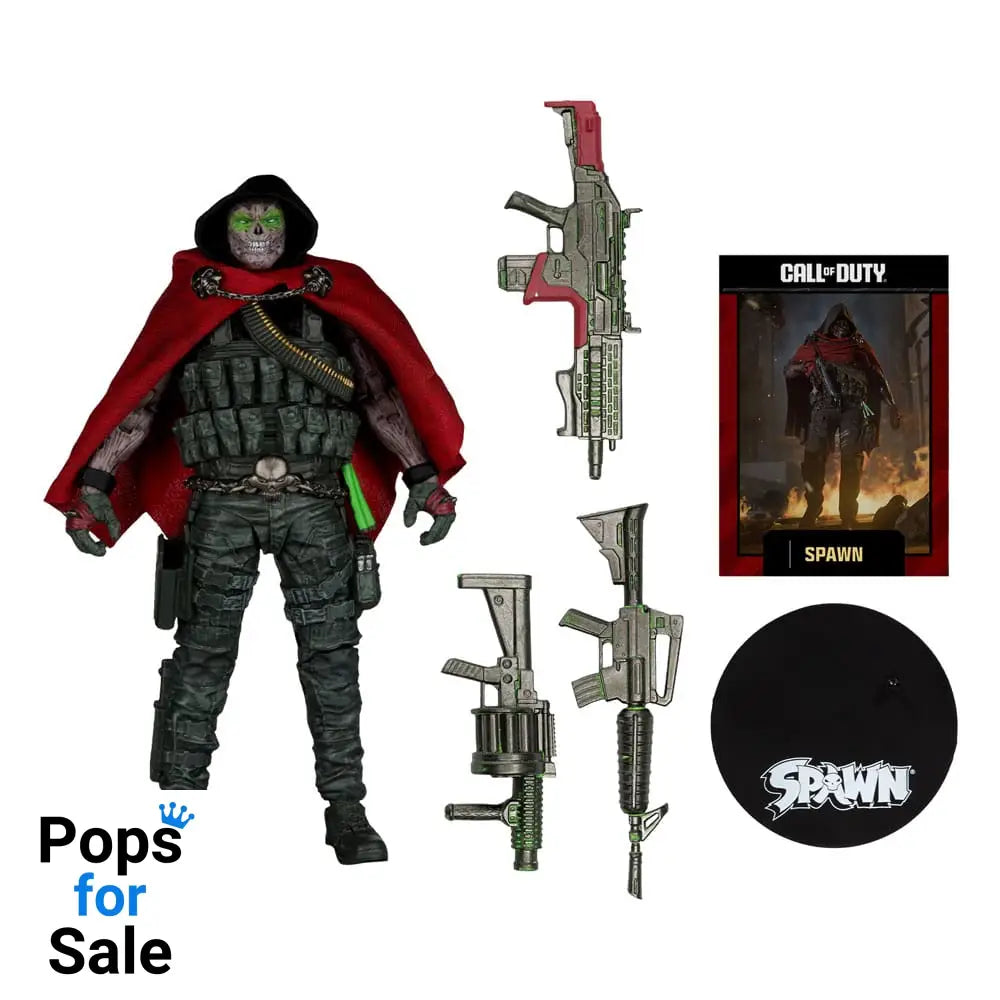 Call of Duty Action Figure Burned Spawn 18 cm