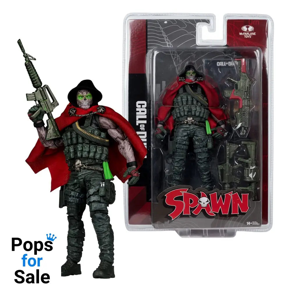 Call of Duty Action Figure Burned Spawn 18 cm