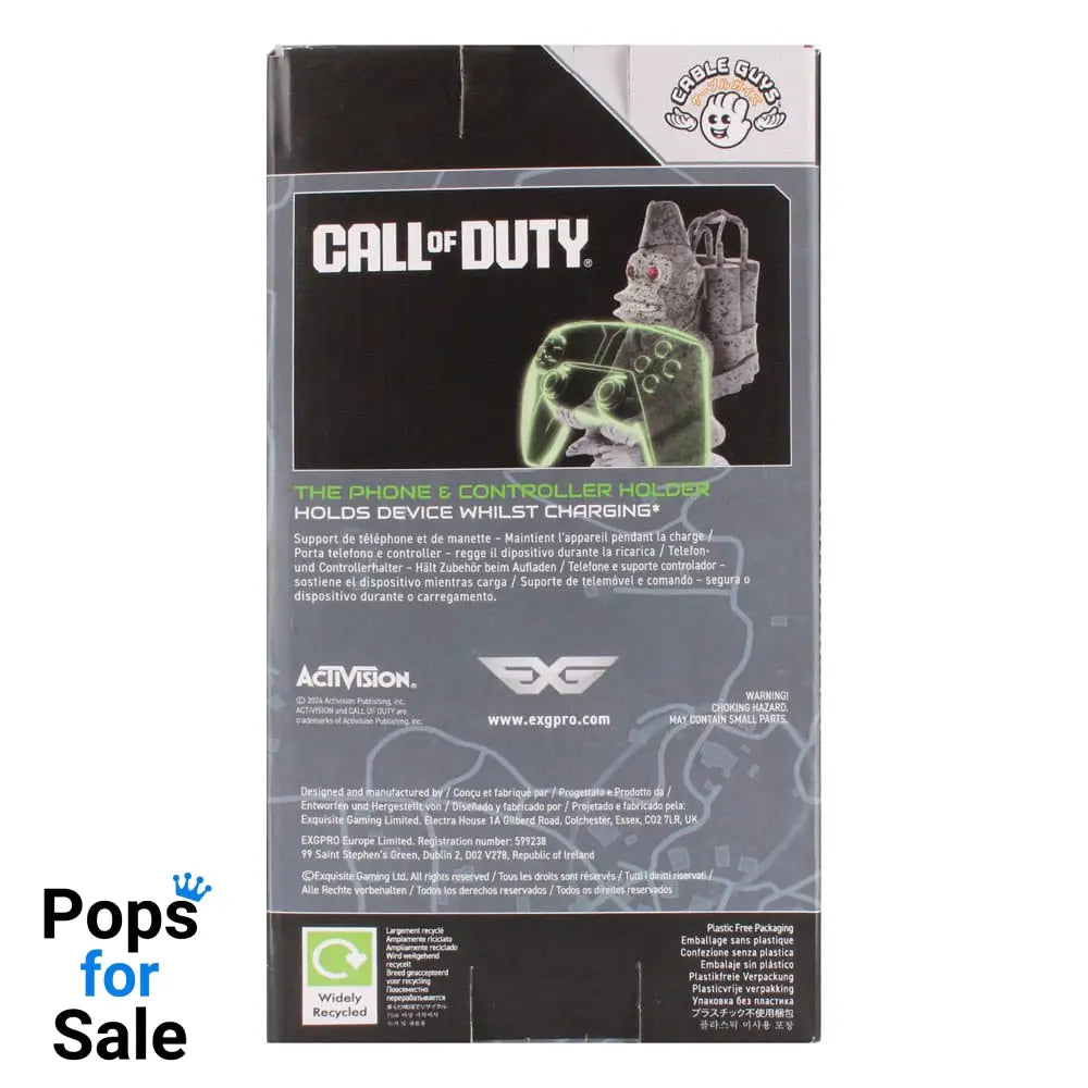 Call of Duty Cable Guys Charging Stand Toasted Monkey Bomb 20 cm