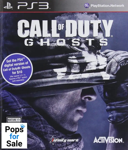 Call of Duty: Ghosts for Sony Playstation 3 (PS3) - [Just Disc]