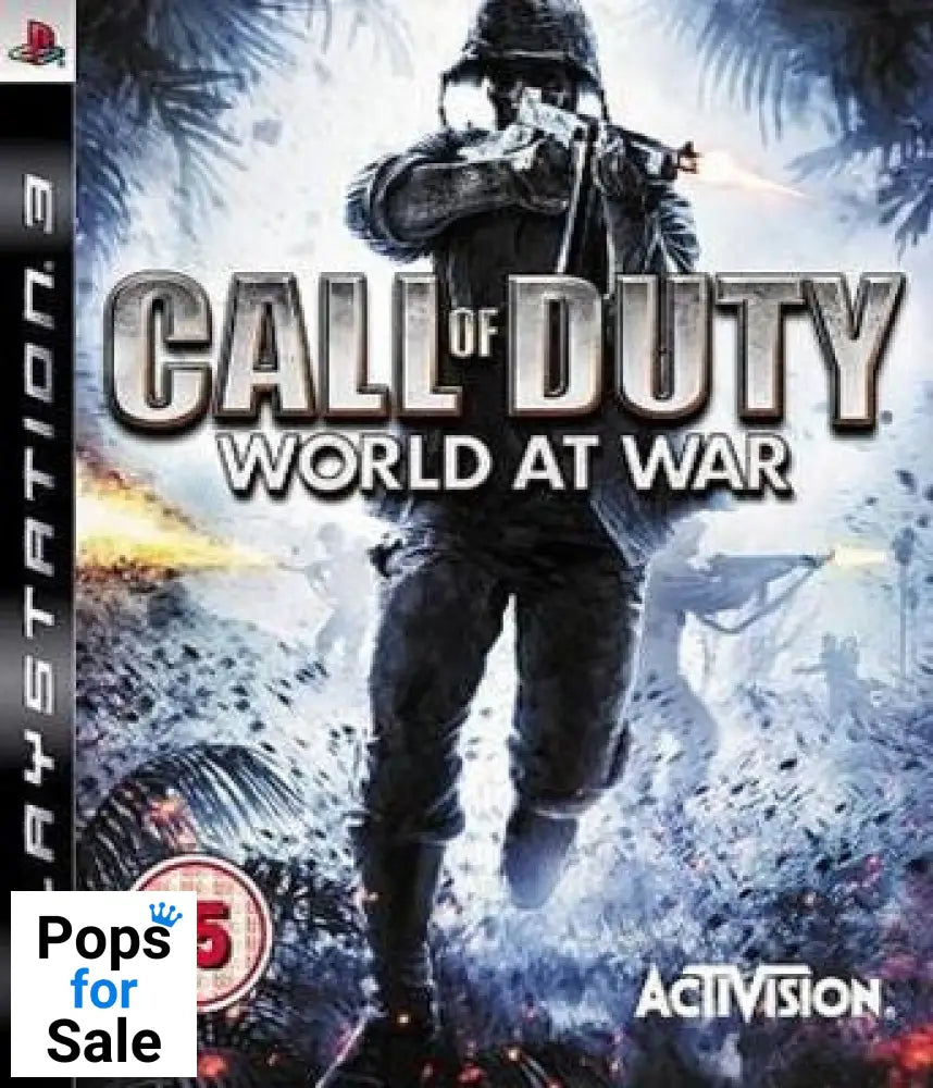 CALL OF DUTY WORLD AT WAR for Playstation 3 (PS3)