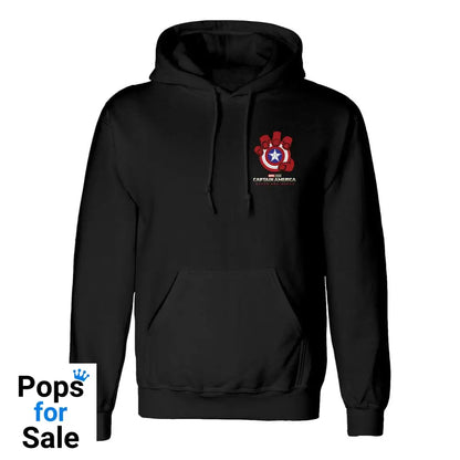 Captain America Brave New World Hooded Sweater Crushed Sheild Size M