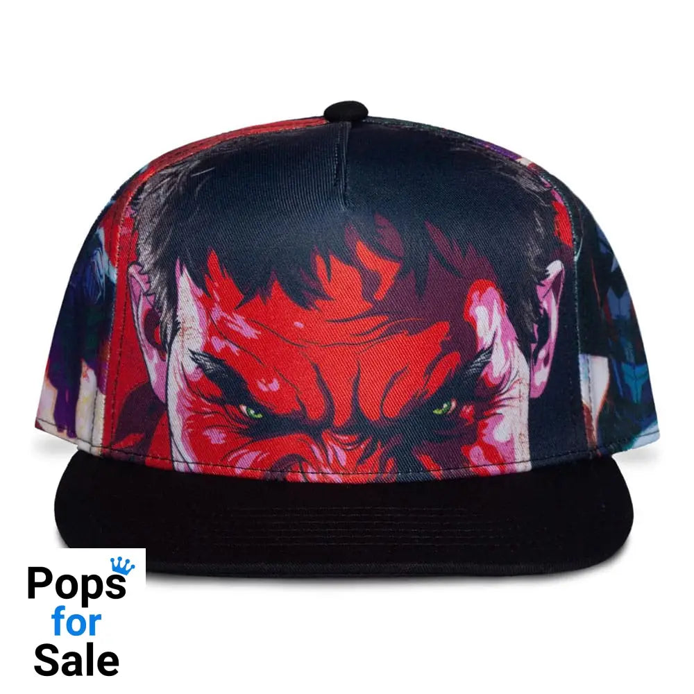Captain America Brave New World Snapback Cap Red Hulk