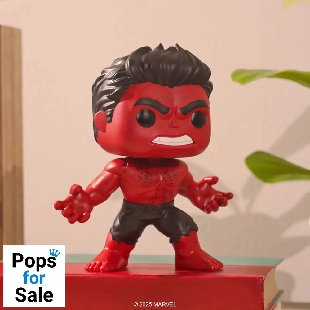 Captain America: Brave New World Super Sized POP! Marvel Vinyl Figure Red Hulk (Retro) 15 cm