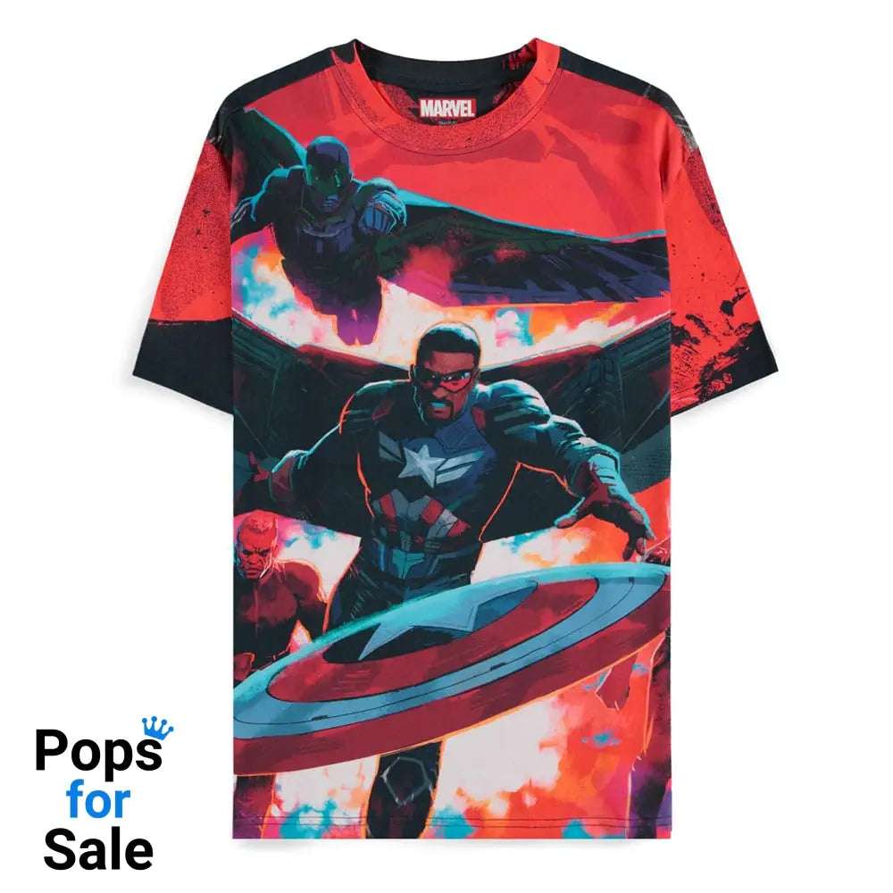 Captain America Brave New World T-Shirt Character Size M T-shirts