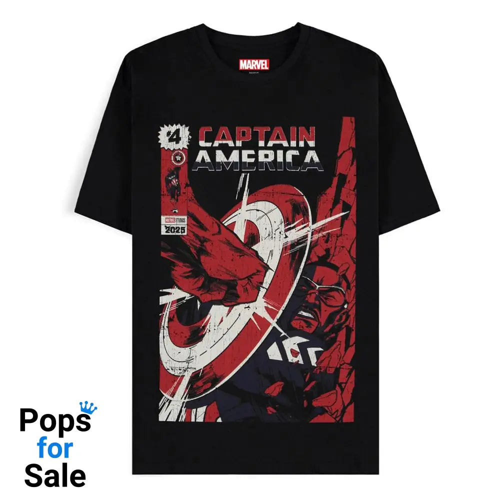 Captain America Brave New World T-Shirt Retro