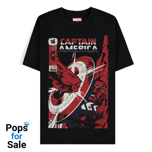 Captain America Brave New World T-Shirt Retro Size S