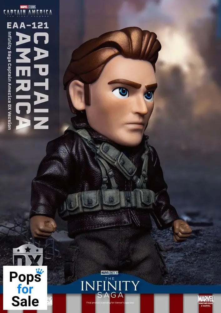 Captain America: The First Avenger Egg Attack Action Action Figure Captain America DX Version 17 cm