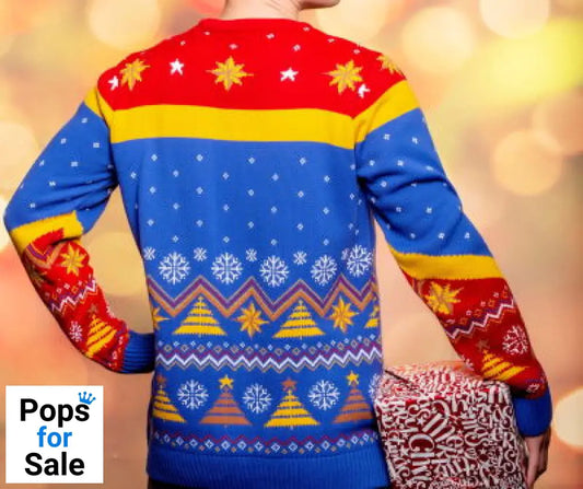 Captain Marvel Christmas Jumper (Size XS)