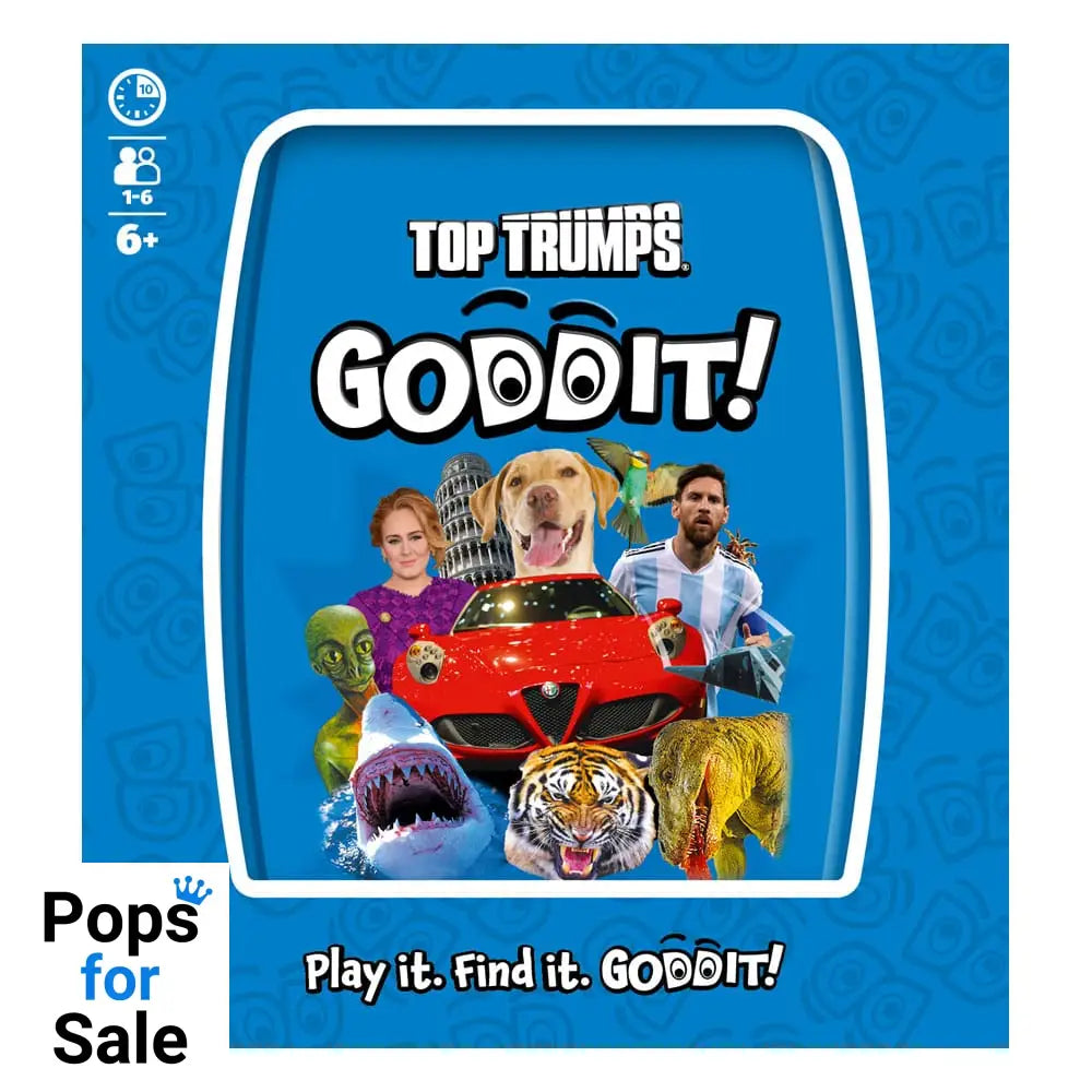 Card Game Top Trumps Goddit *German Version*